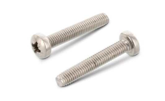 Гвинт, головка напівкругла M2x8 шліц хрестоподібний (PZ), А2